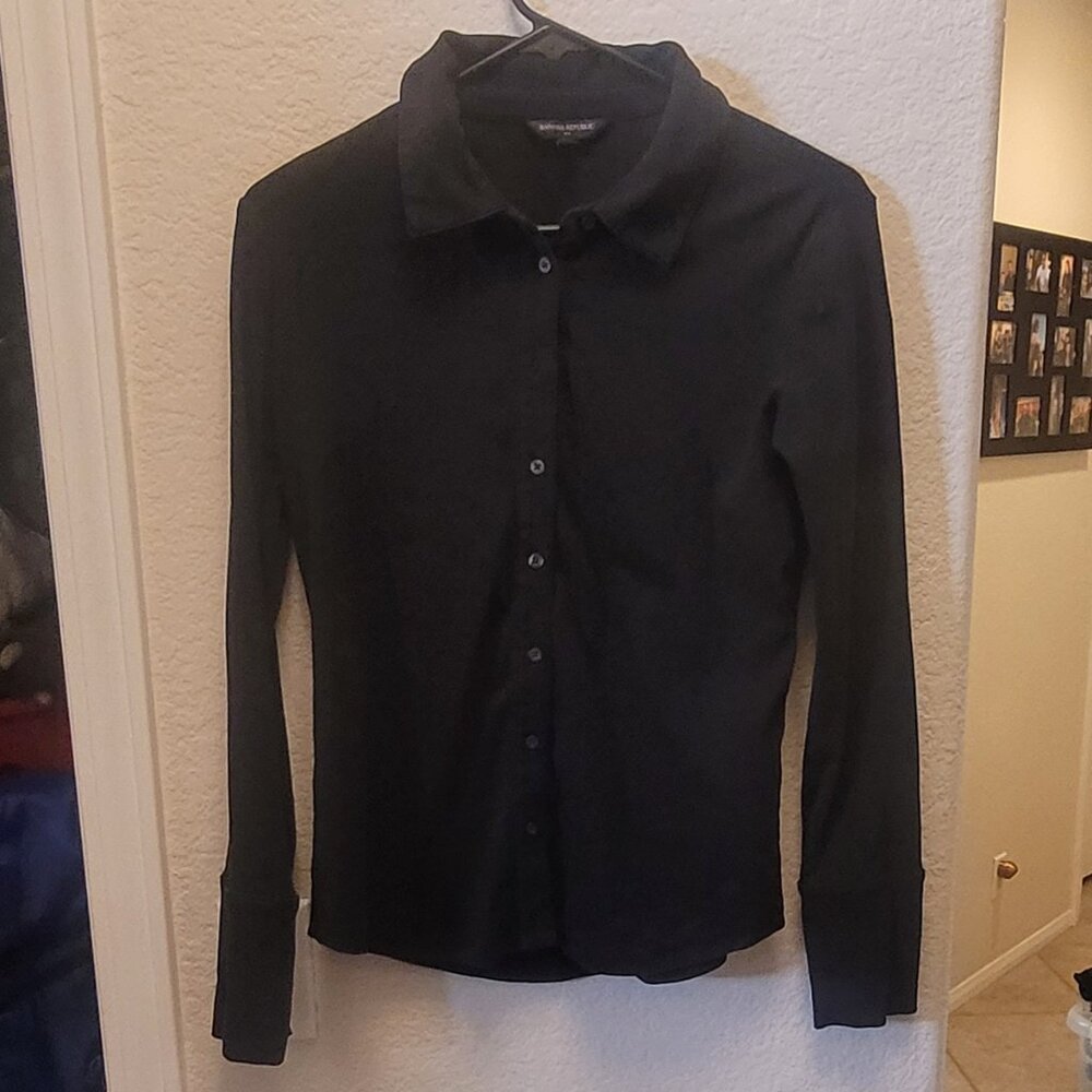 banana republic blouse